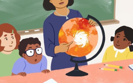 Teaching children about global warming