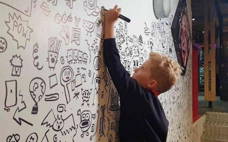 How to stop kids from drawing on walls?