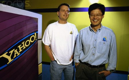 The Founders Of Yahoo “ Jerry Yang and David Filo