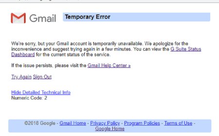 Is Gmail Down Right Now in December 2020?