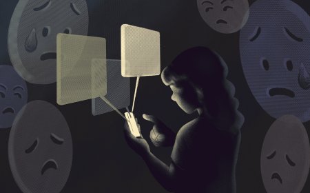 How do smart devices and media affect the mental health of pre-school children?