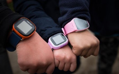 Electronic watch for children as a safety issue
