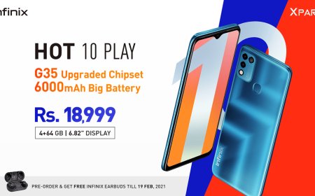 Infinix Hot 10 Play with MediaTek Helio G35 is now available on Pre-orders with amazing TWS earbuds gift