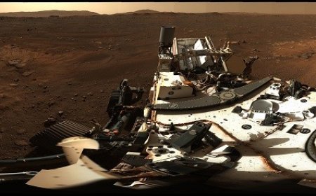 NASA Perseverance Rover Gives High-Definition Panoramic View of Landing Site