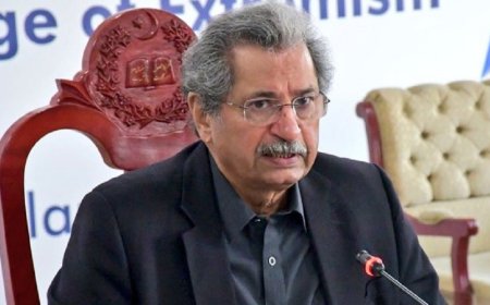 Shafqat Mehmood chaired an important meeting today on conditions for schools to open