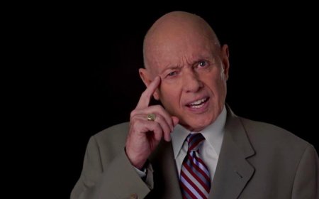 Stephen R Covey, creator of '7 Habits of Highly Effective People