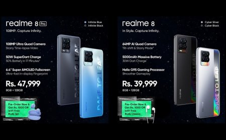 realme 8 Series Arrives in Pakistan with a Spectacular 108MP Ultra Quad Camera & Smart AIoT Products