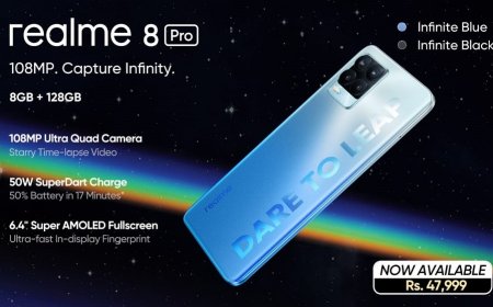 Infinite Clarity and Outclass Imagery Now Available in Pakistan with the realme 8 Pro