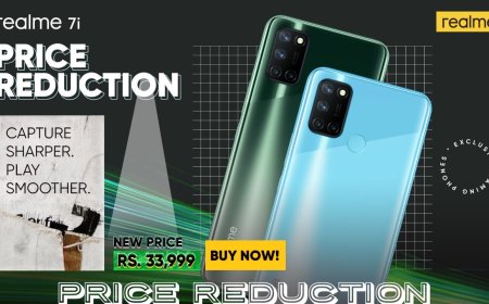 The Performance King, realme 7i with 64 MP AI Quad Camera is now available for only PKR 33,999