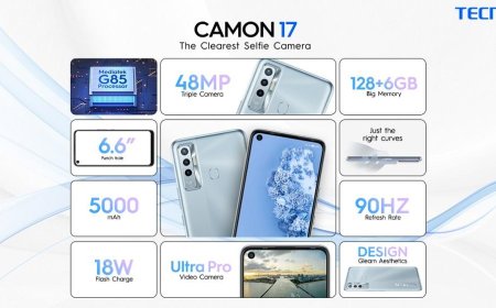 TECNO Selfie-Portrait Master Camon 17 Pro is out now with a 48MP Selfie Camera