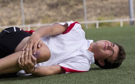 Sports injuries in children - types
