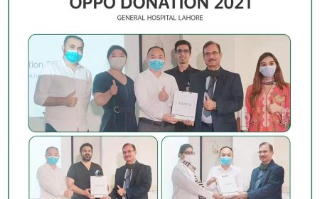 Living Up to Its Commitment for the Greater Good “ OPPO Donates Health Supplies to General Hospital in Lahore