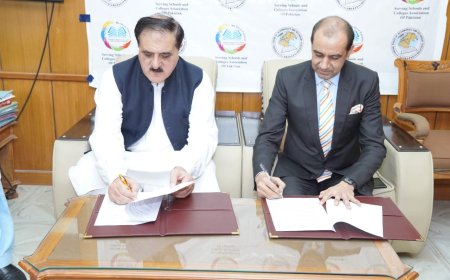 Qaisar Alam, Chairman Federal Board of Intermediate & Secondary Education appointed Riza-ur-Rahman as œMatric Tech Project Ambassador.