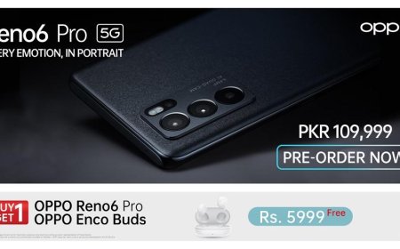 OPPO Opens Pre-bookings in Pakistan for the Revolutionary AI Portrait Video Expert - OPPO Reno6 Pro 5G
