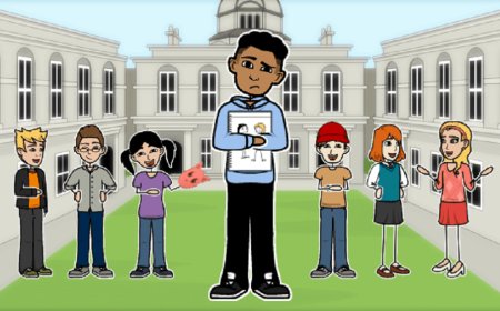 My child at the new school