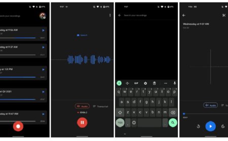 Google Recorder receives Material You: it already supports German, French and Japanese on the Pixel 6