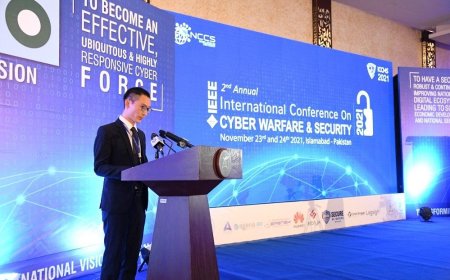 President Dr Arif Alvi urged Collaboration with Technology firms and R&D organizations to build capabilities in cyber security vital to protect national data