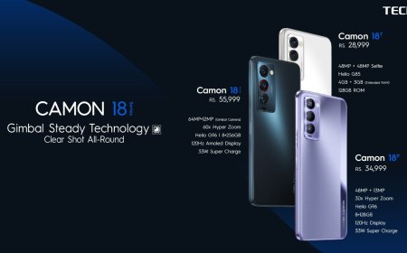 TECNO Launches its much-awaited Camon 18 series in Pakistan