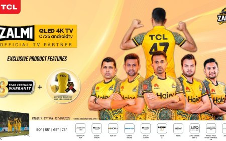 TCL Launches QLED C725 as Zalmi TV for PSL 7