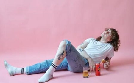 The young man became a milliner after watching cartoons and eating doughnuts