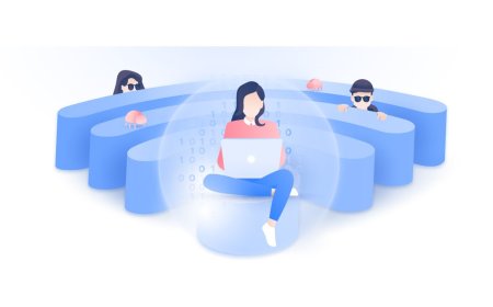 What is the threat of free Wi-Fi?