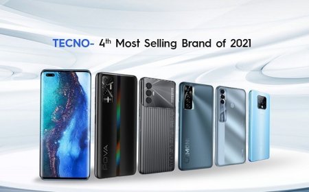 TECNO becomes the Fourth Most Selling Smartphone Brands of 2021