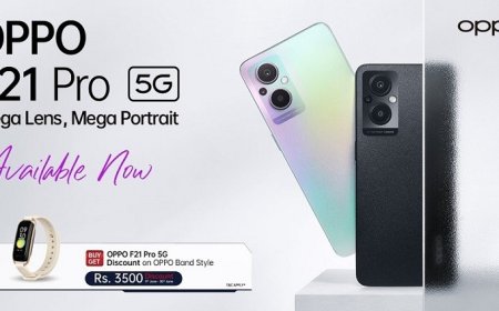 OPPO F21 Pro 5G achieves new highs of anticipation “ Goes on Sale in Pakistan
