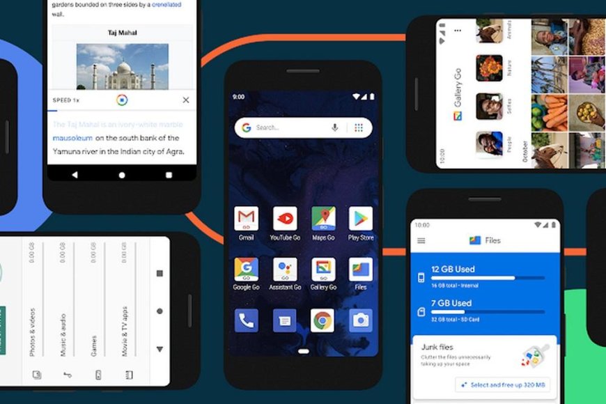 The new Android Go update works faster on old phones