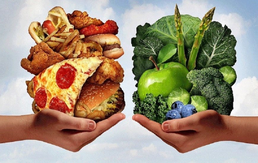 Healthy Food Vs Junk Food for Children