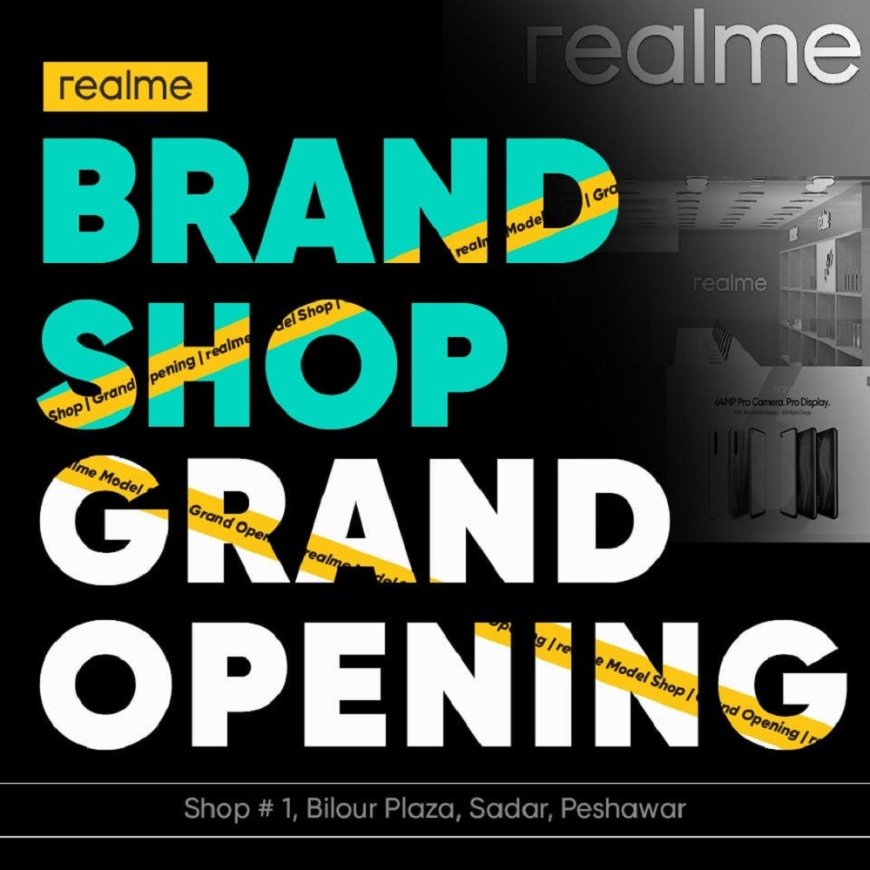 realme has opened doors to its first brand store in Peshawar aiming to launch 100+ across Pakistan