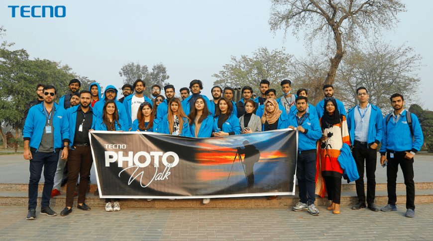 TECNO brightens the day for Lahore with its fun-filled #TECNOPhotoWalk