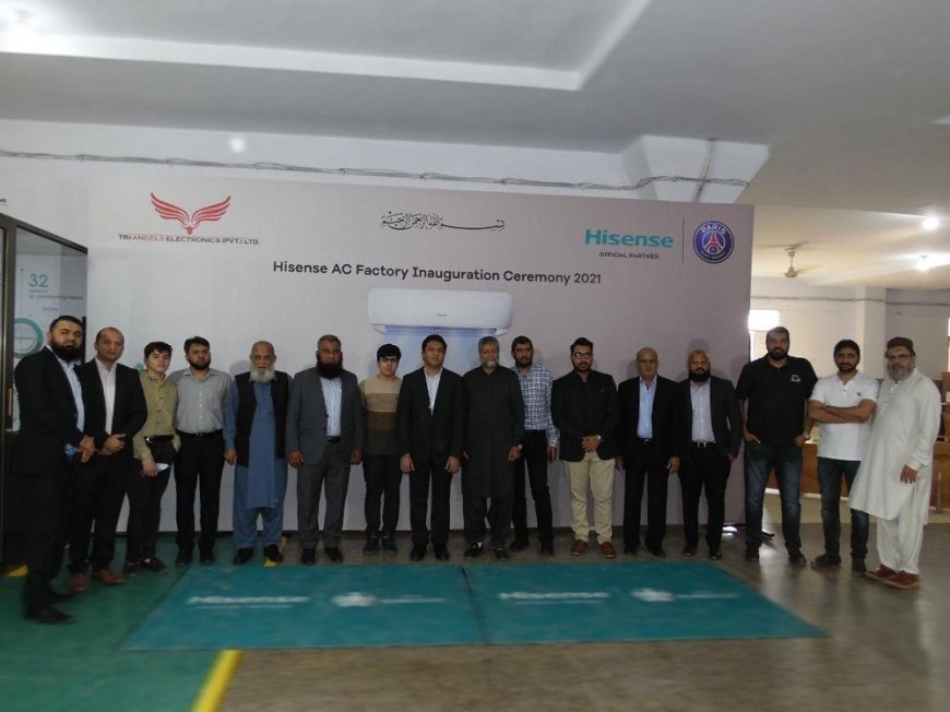 Hisense Residential AC manufacturing facility in Karachi