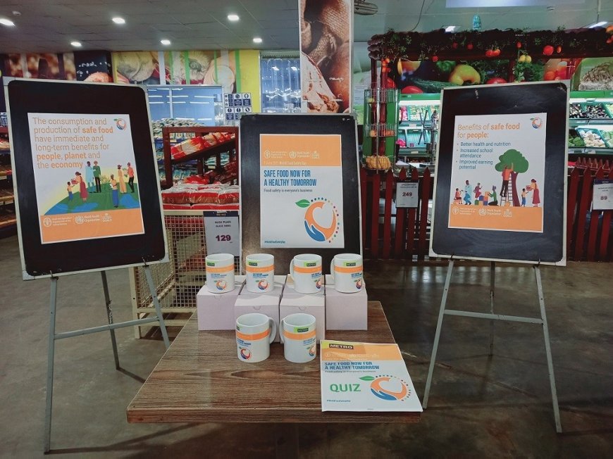 Metro Pakistan Marks World Food Safety day