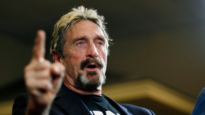 John McAfee founder McAfee found dead in Spanish prison