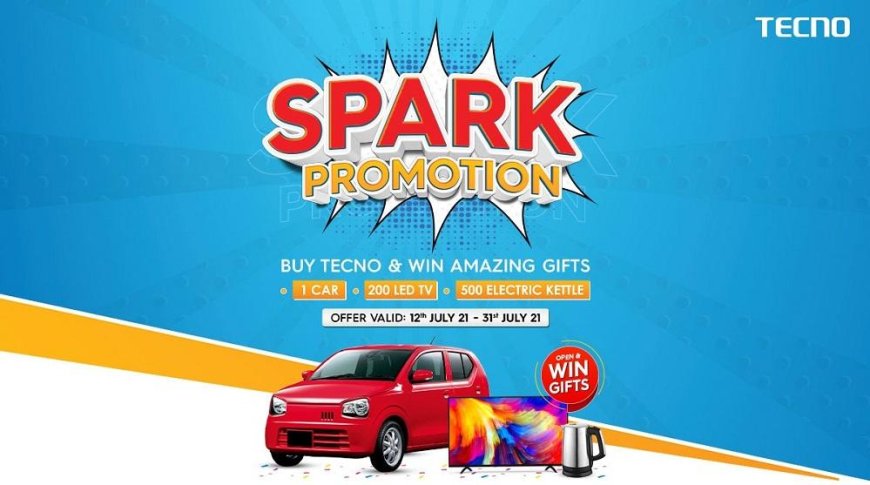 Win a CAR with TECNO Spark Promotion