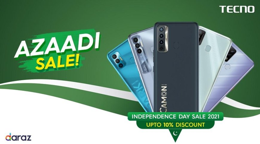 TECNO all set for Daraz Independence Day Sale 2021