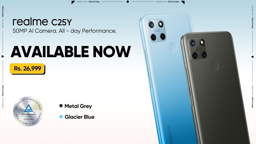 realme Quality Expert â€œ the realme C25Y Rolls Out in the Market Today  Â 