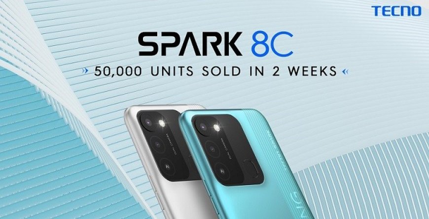 TECNO marks another successful campaign; 50000 units of Spark 8C sold in two weeks