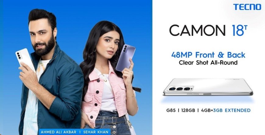 Grab the Stunning Camera Device - TECNO Camon 18T