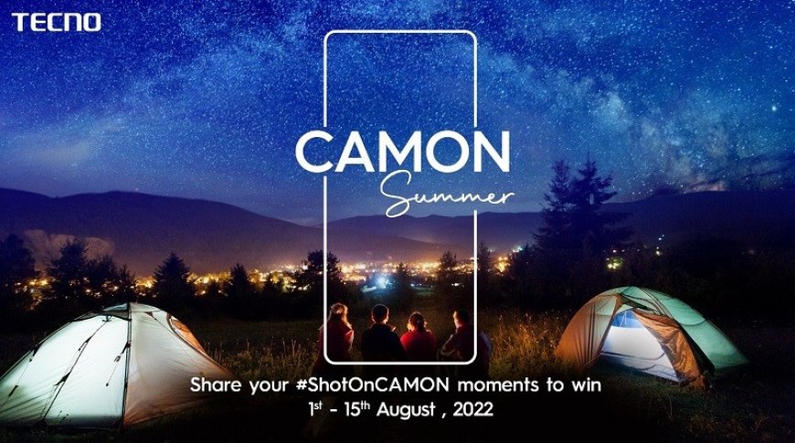 TECNO brings exciting gifts for fans with #CAMONSUMMER