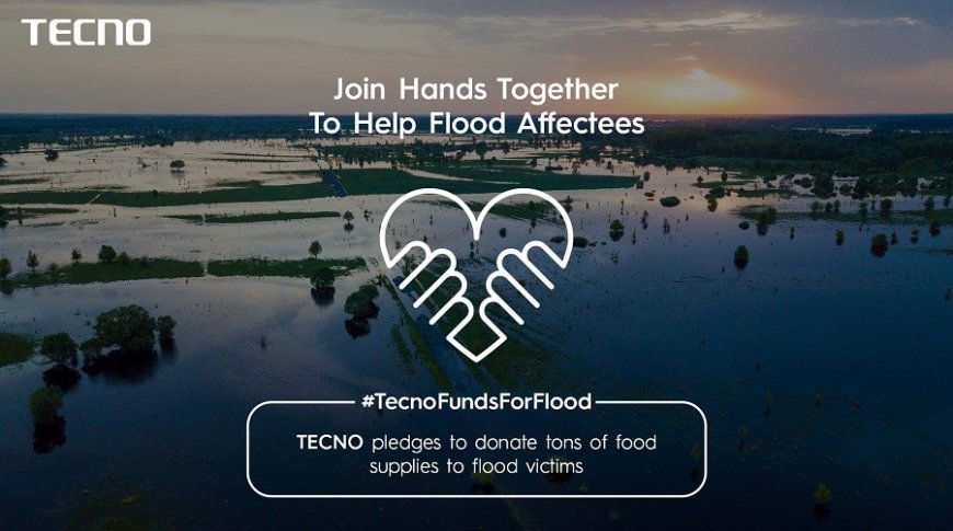 TECNO Mobile donates tons of food supplies to flood victims