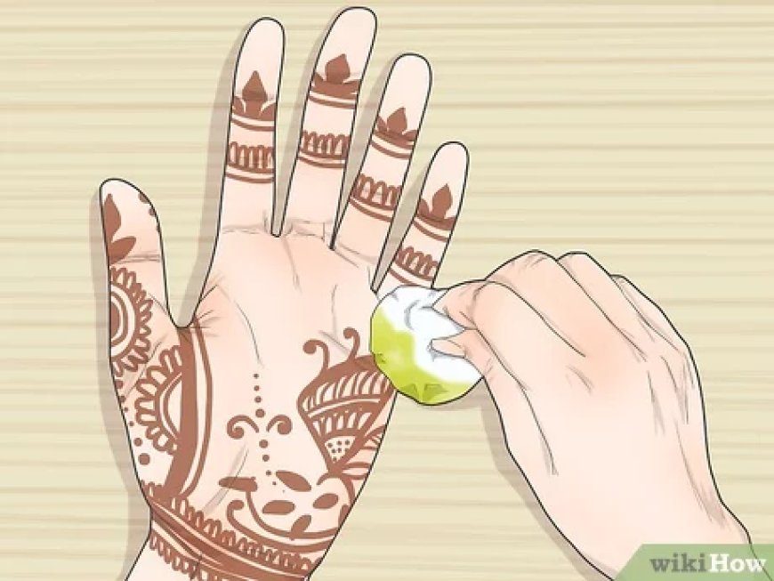 How to Remove Mehndi